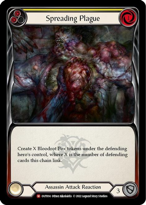 Spreading Plague Card Front