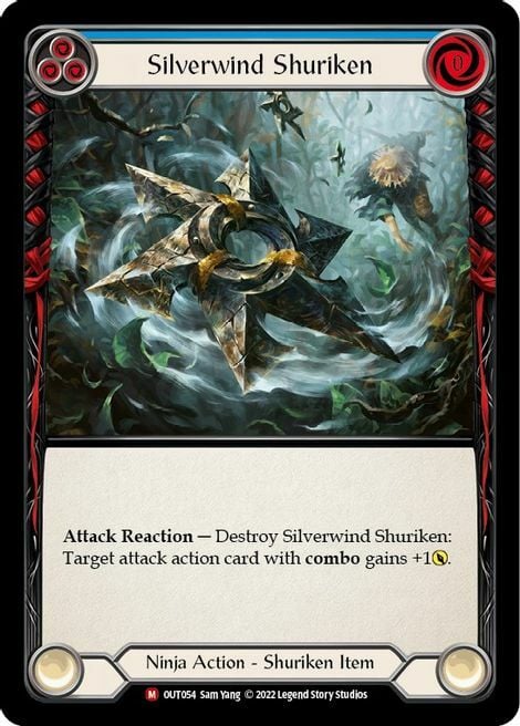 Silverwind Shuriken Card Front