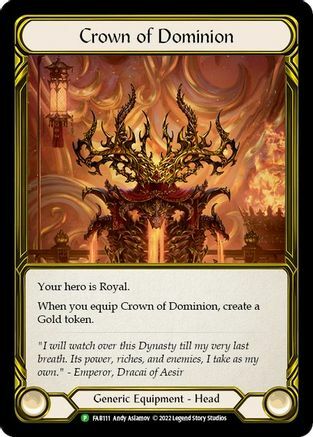 Crown of Dominion Card Front