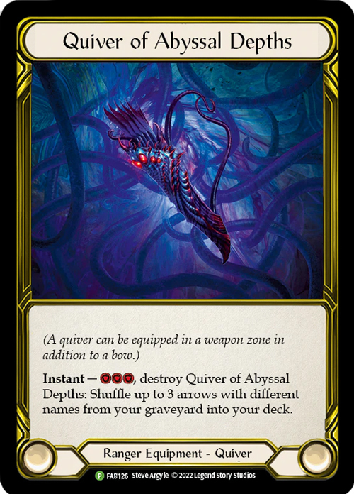 Quiver of Abyssal Depths Card Front