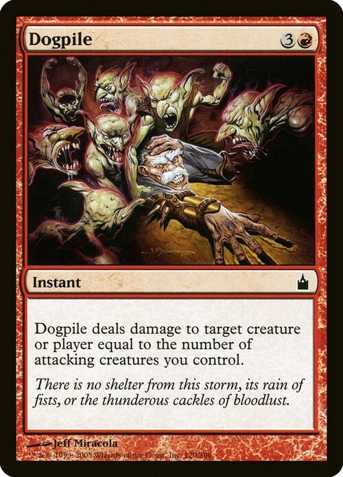 Dogpile Card Front