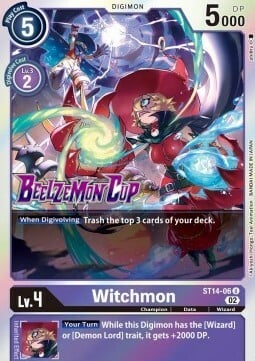 Witchmon Card Front