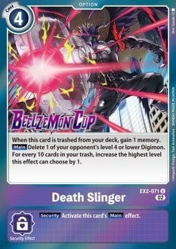 Death Slinger Card Front