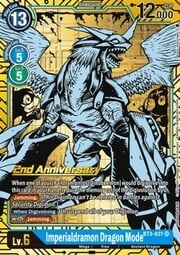 Imperialdramon Dragon Mode · 2nd Anniversary | Alternate Art BT3-031P1