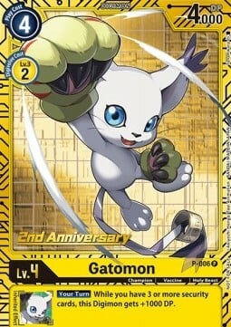 Gatomon Card Front