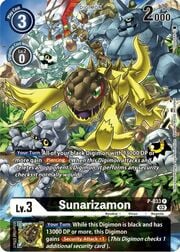 Sunarizamon · Alternate Art P-033P1