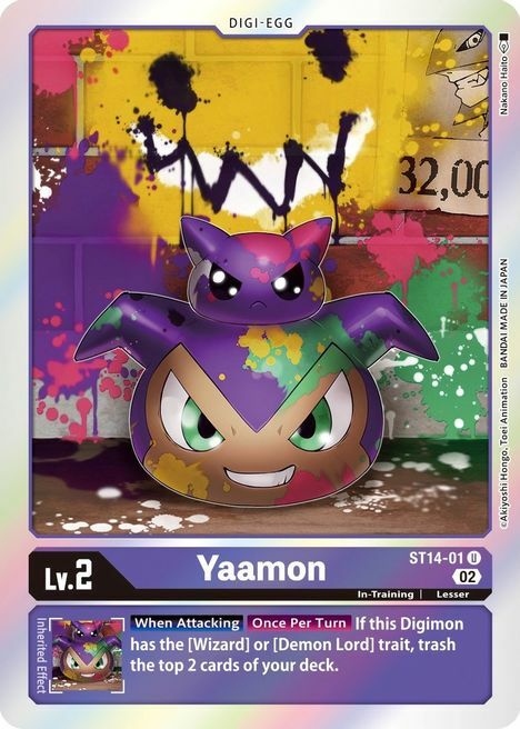 Yaamon Card Front