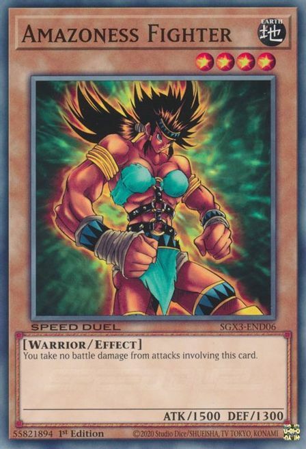 Amazone Fighter Card Front