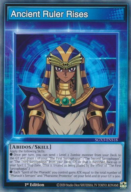Ancient Ruler Rises Card Front