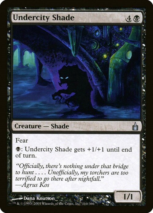Undercity Shade Card Front