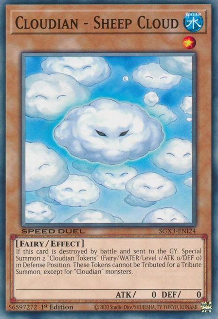 Cloudian - Sheep Cloud Card Front