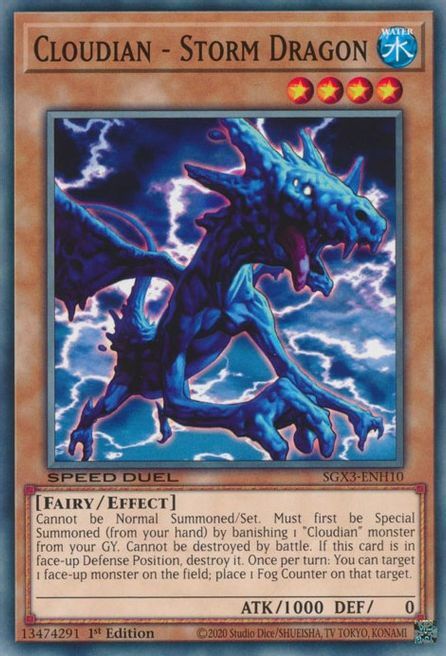 Cloudian - Storm Dragon Card Front