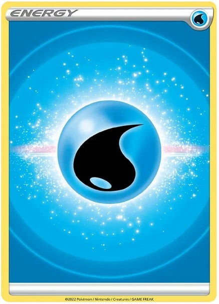 Water Energy Card Front