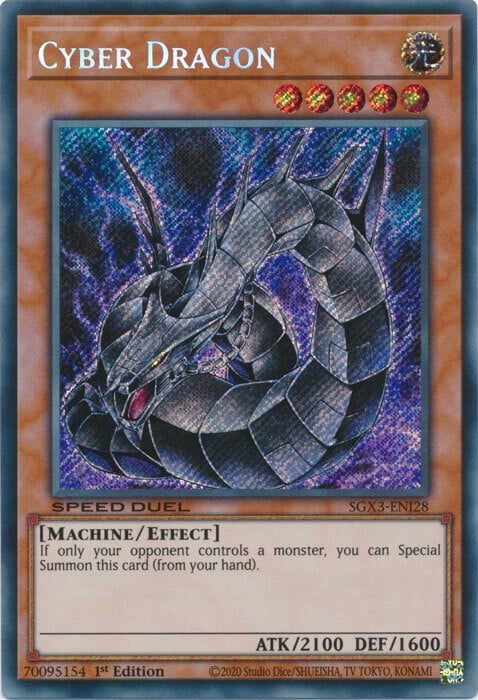 Cyber Dragon Card Front
