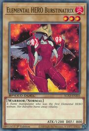 Elemental HERO Burstinatrix · Common 003