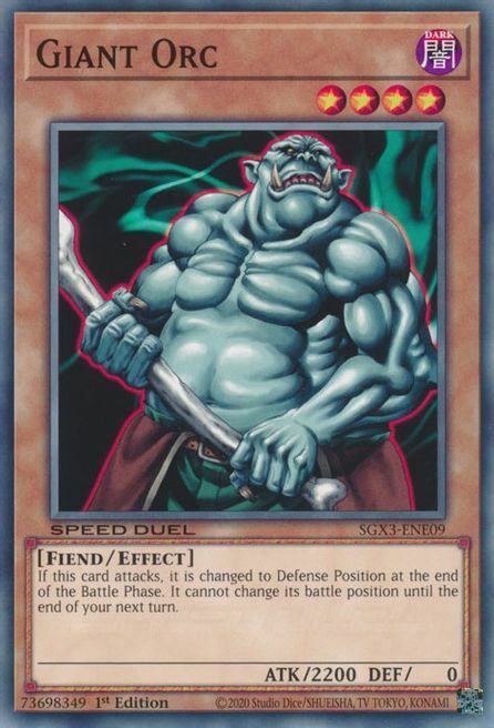 Orco Gigante Card Front