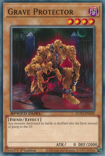 Grave Protector Card Front