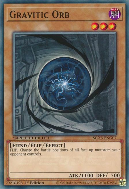 Gravitic Orb Card Front