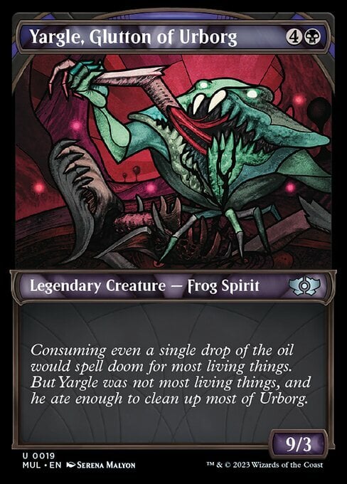 Yargle, Glutton of Urborg Card Front