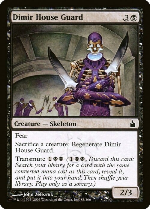 Dimir House Guard Card Front