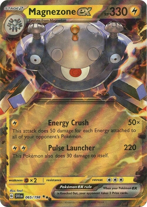 Magnezone ex Card Front