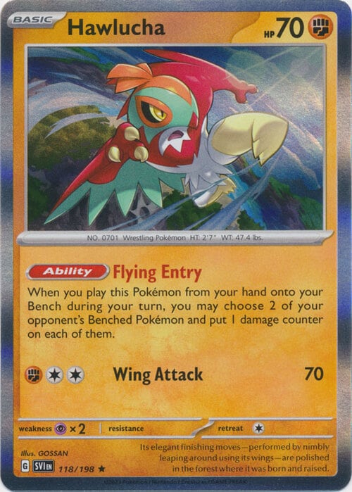 Hawlucha Card Front