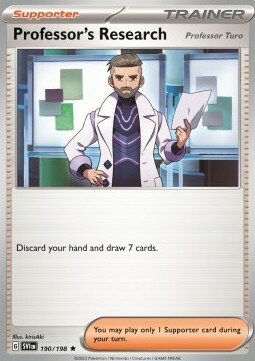 Professor's Research - Professor Turo Card Front