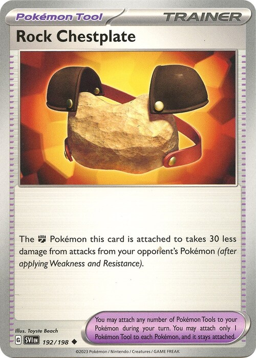 Rock Chestplate Card Front