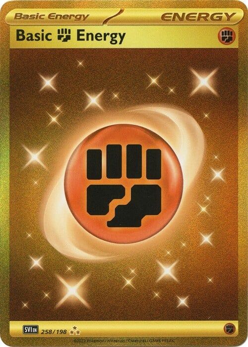 Basic Fighting Energy Card Front