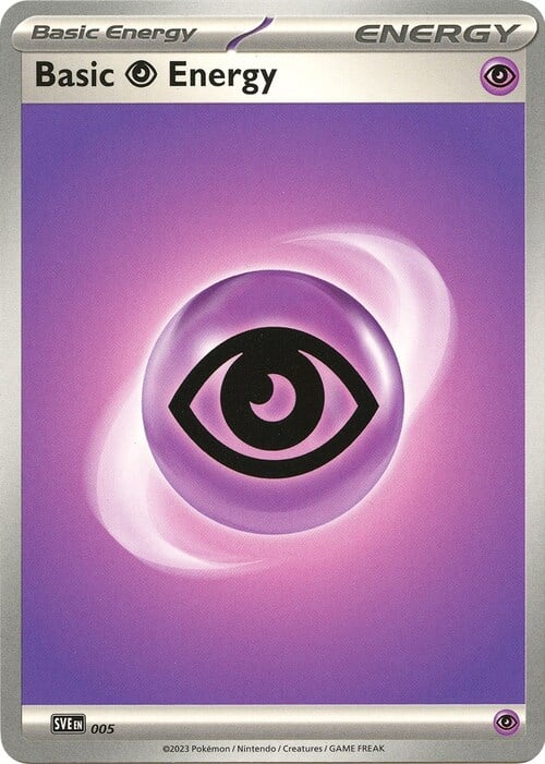 Basic Psychic Energy Card Front