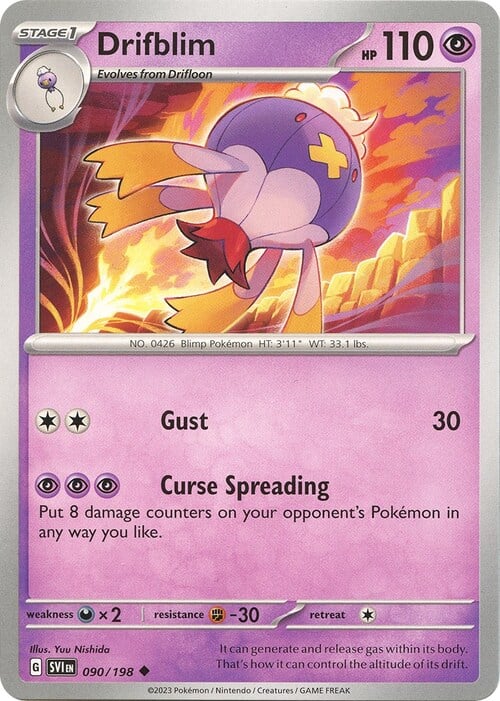 Drifblim Card Front