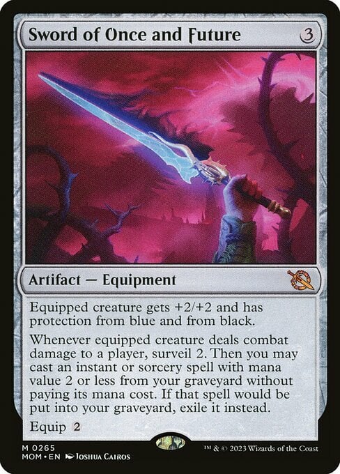 Sword of Once and Future Card Front