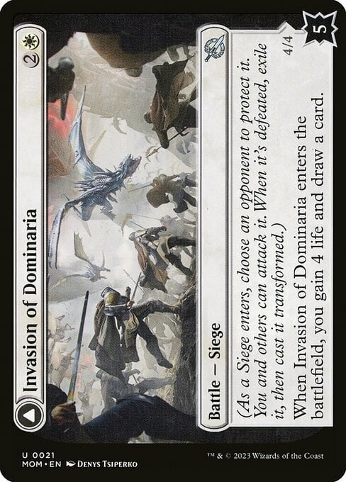 Invasion of Dominaria // Serra Faithkeeper Card Front