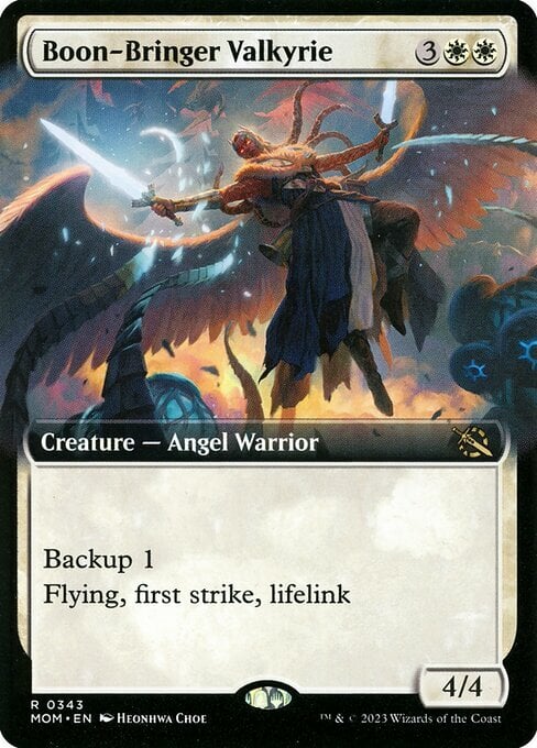 Boon-Bringer Valkyrie Card Front