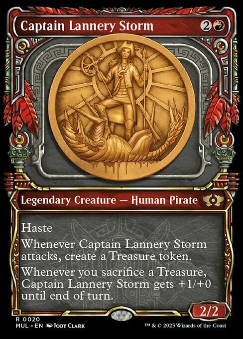 Capitana Lannery Fendiburrasca Card Front