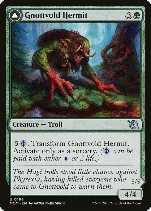 Gnottvold Hermit // Chrome Host Hulk Card Front