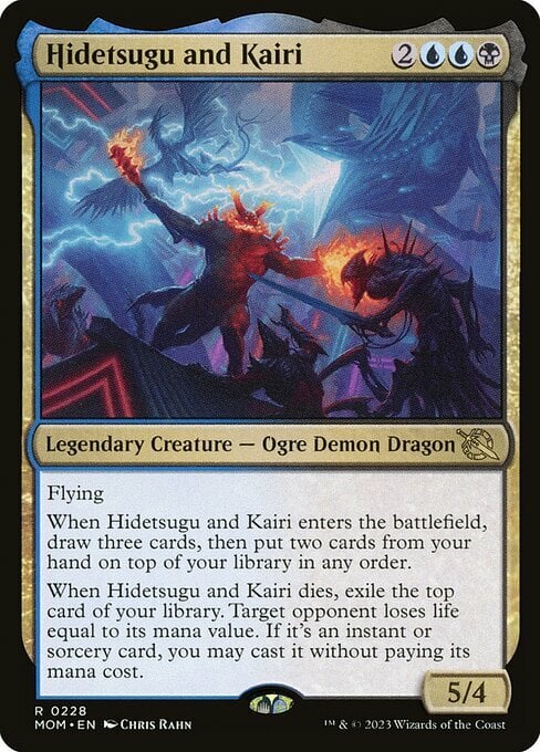 Hidetsugu and Kairi Card Front