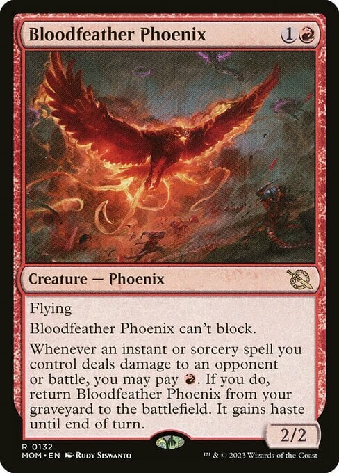 Bloodfeather Phoenix Card Front