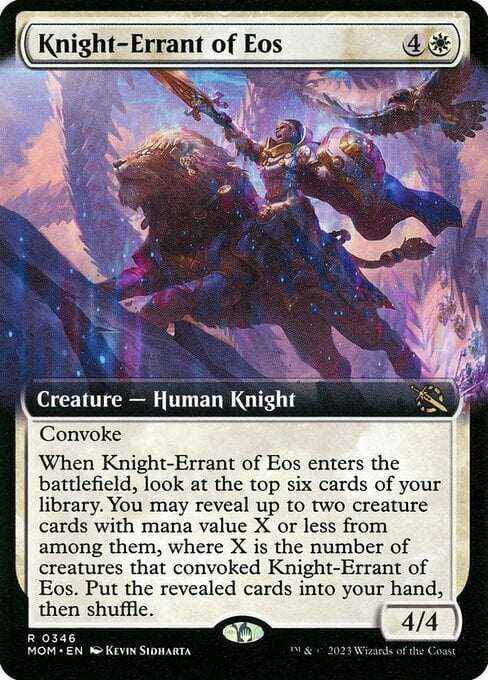 Knight-Errant of Eos Card Front
