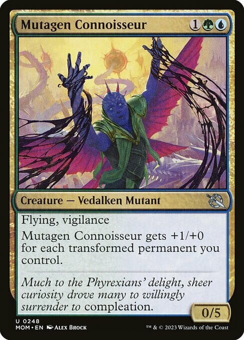 Mutagen Connoisseur Card Front
