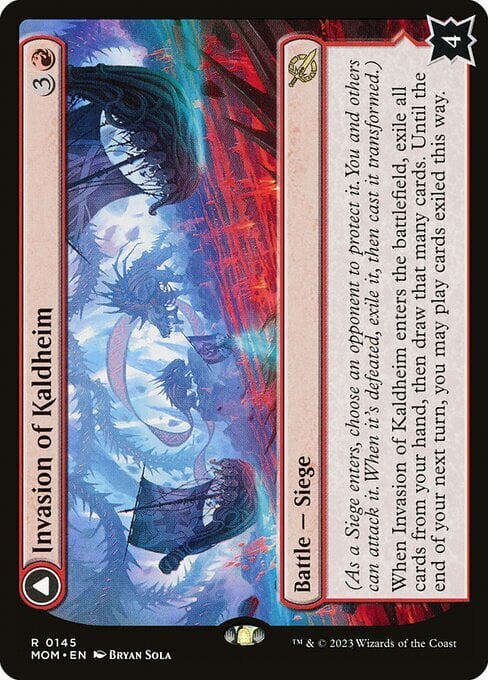 Invasion of Kaldheim // Pyre of the World Tree Card Front
