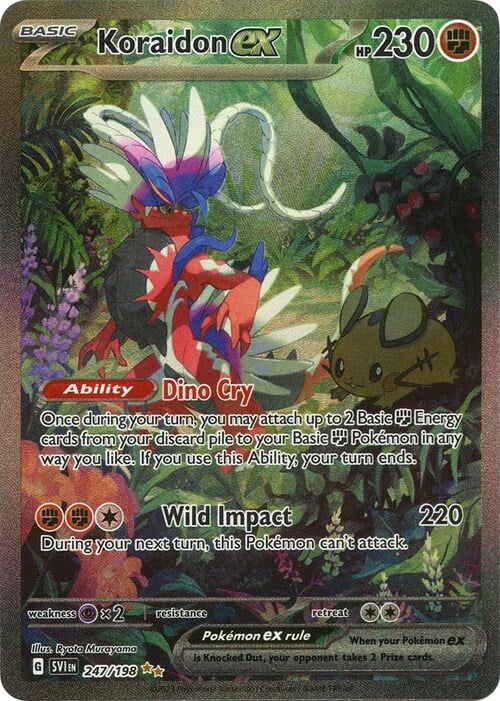 Koraidon ex Card Front
