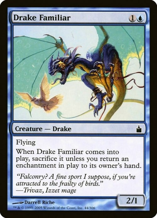 Drake Familiar Card Front