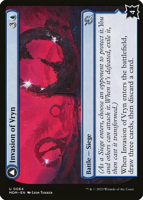 Invasion of Vryn // Overloaded Mage-Ring Card Front