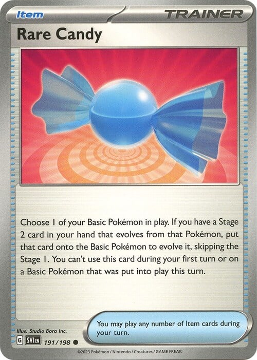 Rare Candy Card Front