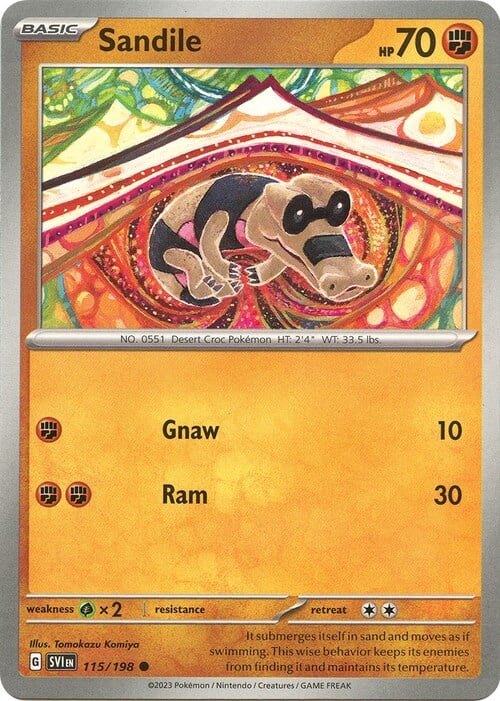 Sandile Card Front