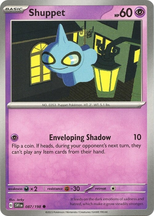 Shuppet Card Front