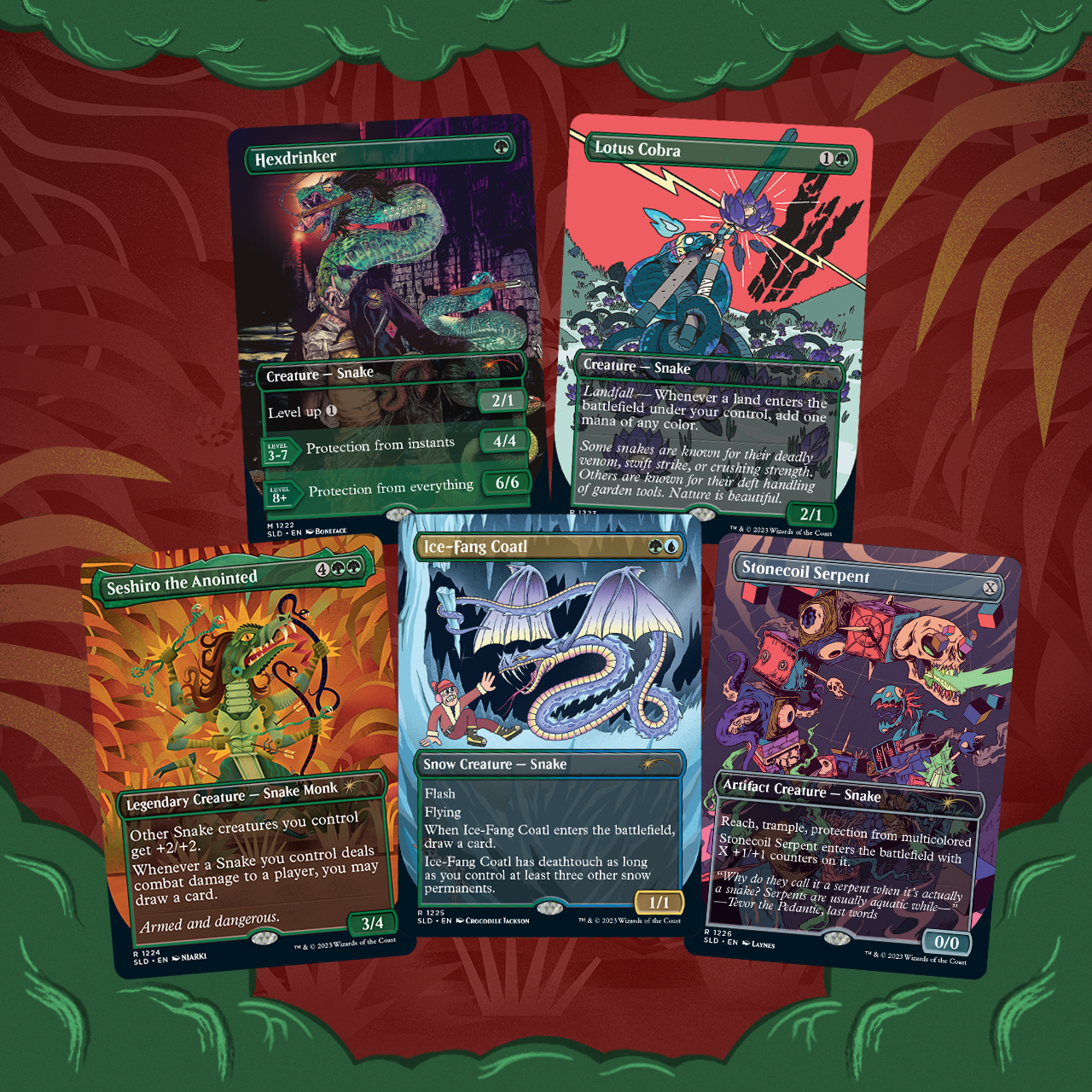 Secret Lair Drop Series: Ssssssnakessssss Set