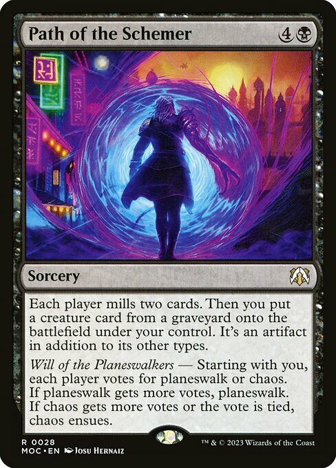 Path of the Schemer Card Front