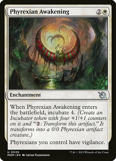 Phyrexian Awakening Card Front
